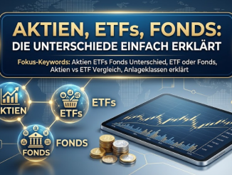 Aktien, ETFs & Fonds – die Unterschiede